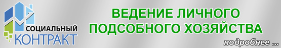 баннер - ведение личного подсобного хозяйства