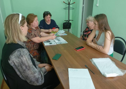 Встреча с жителями Ленинского района