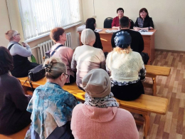 Встреча с жителями Ленинского района